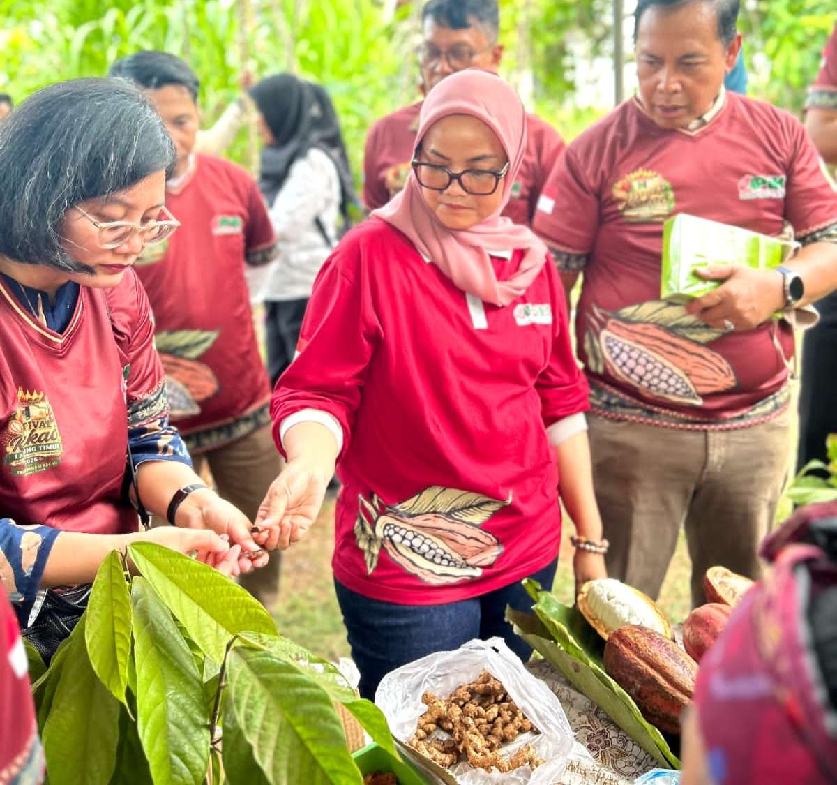 Festival Kakao Lamtim Dorong Transformasi Perkebunan, Bupati Ela Ajak Petani Tingkatkan Nilai Tambah Produk  