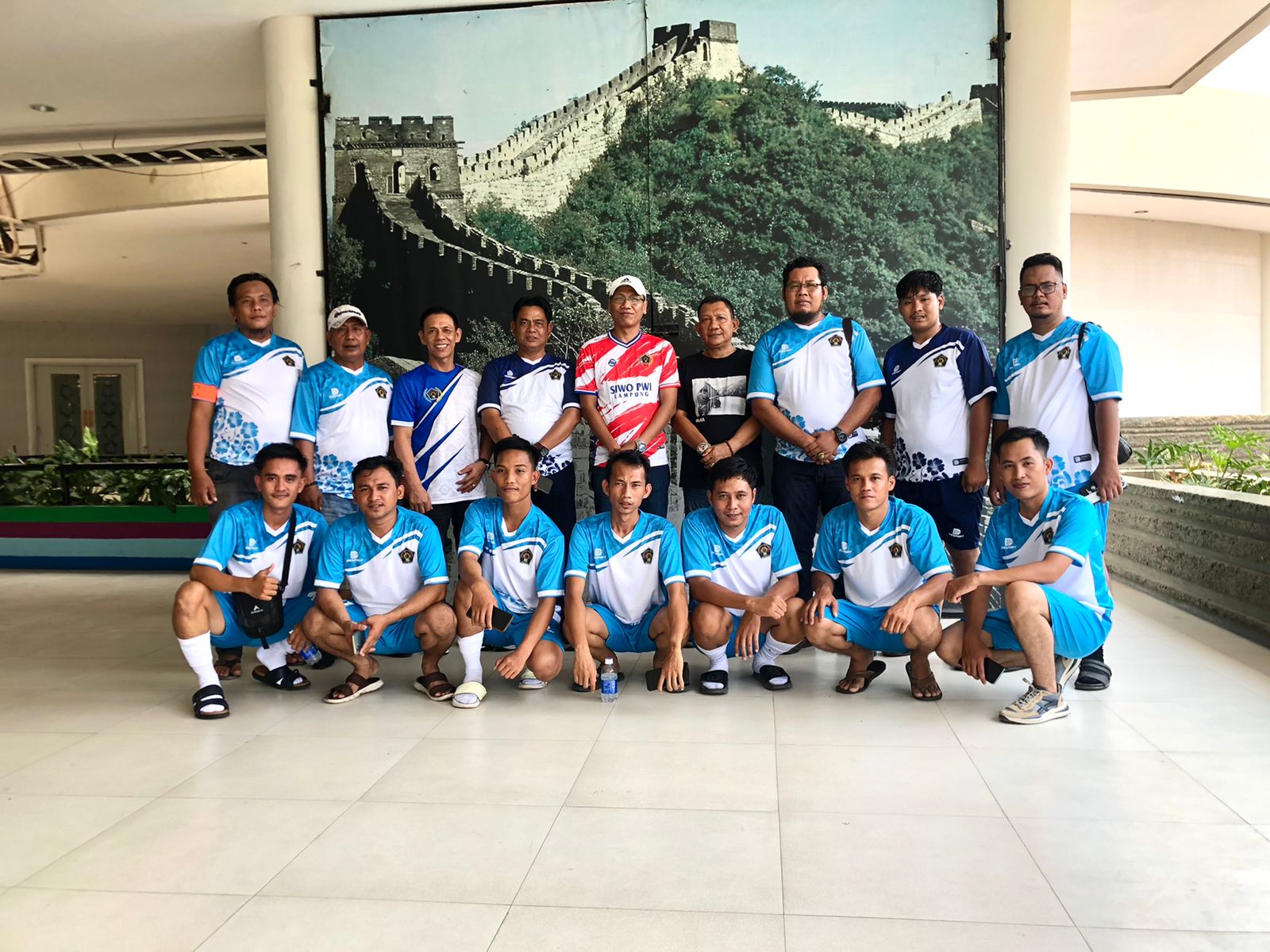 Tampil Luar Biasa, Team Futsal PWI Tuba di Turnamen Futsal Siwo PWI Provinsi Lampung 2023