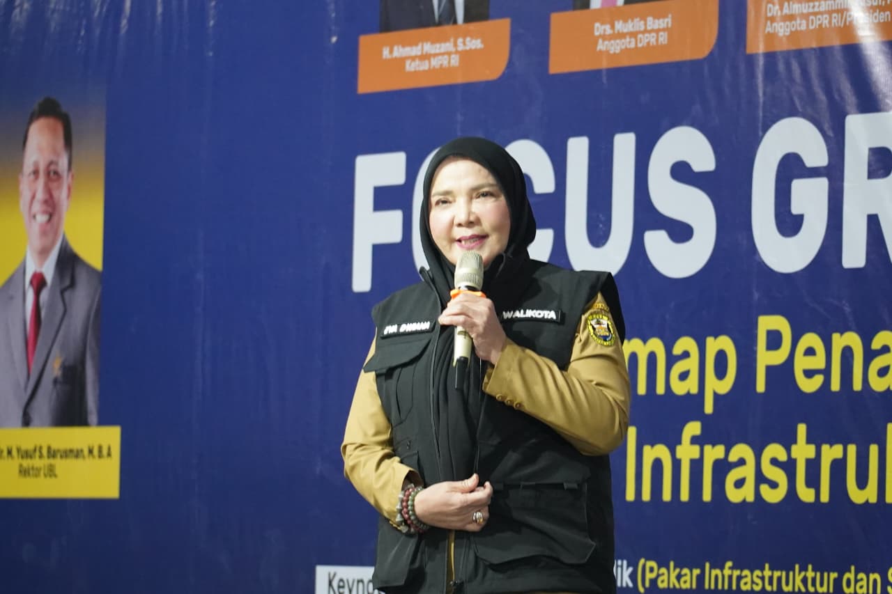 Walikota Eva Tegaskan Komitmen Atasi Banjir di Bandar Lampung 