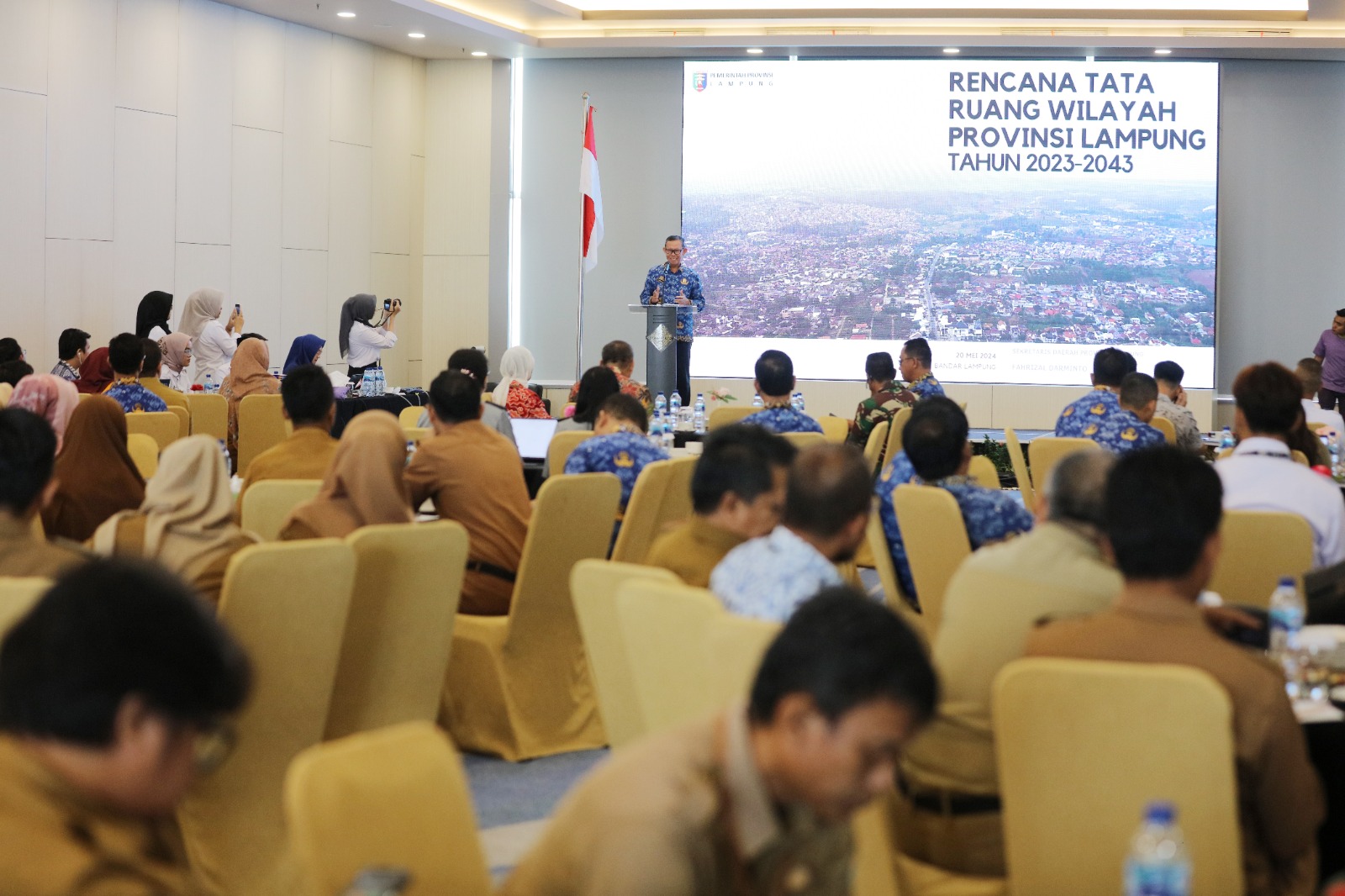 Pemprov Lampung Sosialisasi Perda Nomor 14/2023 tentang RTRW Tahun 2023-2043 