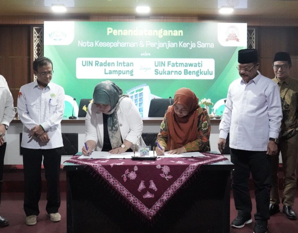 UIN Raden Intan Lampung dan UIN Bengkulu Perkuat Kerja Sama Akademik