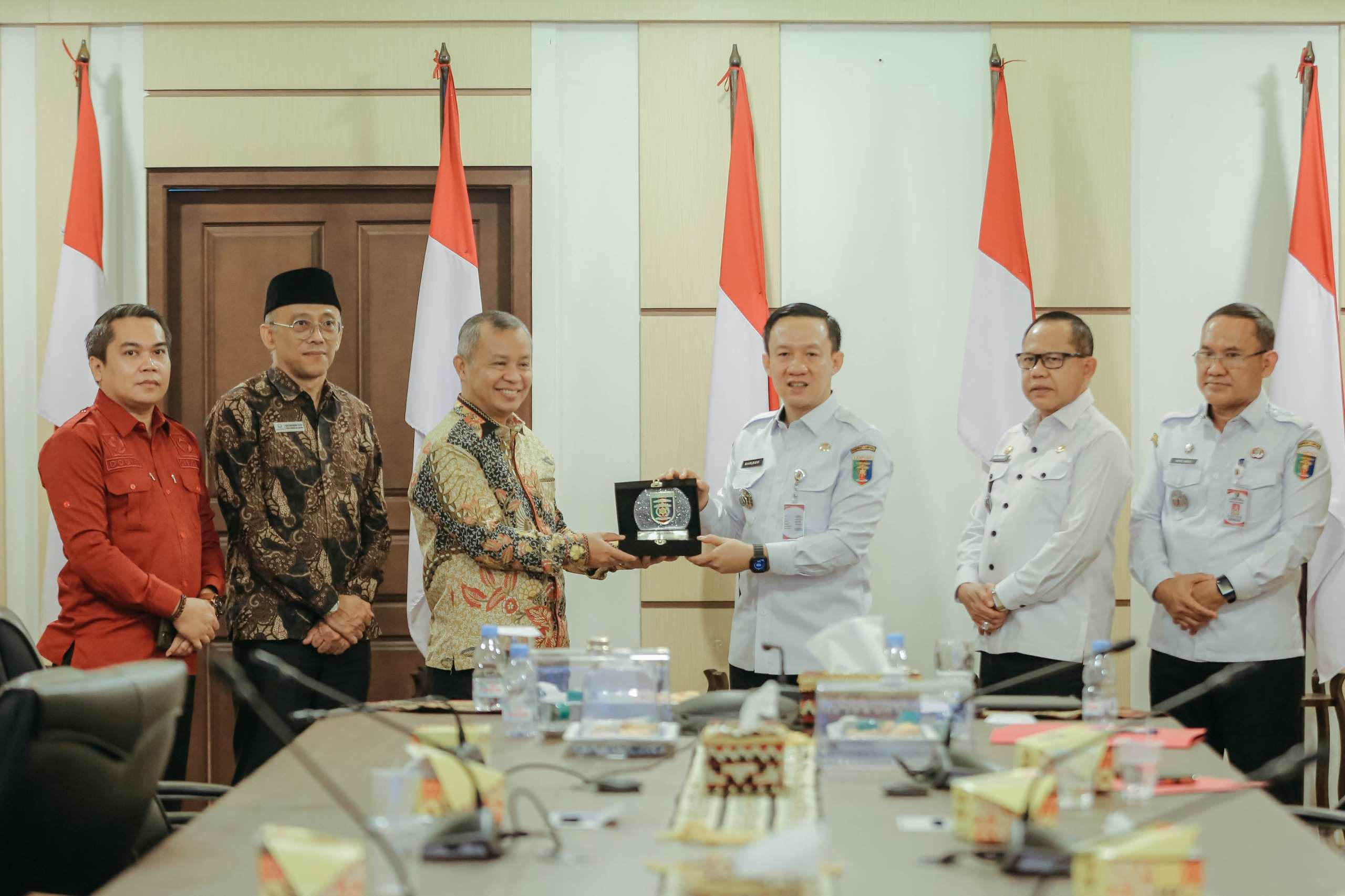 Sekdaprov Lampung Terima Ombudsman RI, Perkuat Pengawasan Pelayanan Publik
