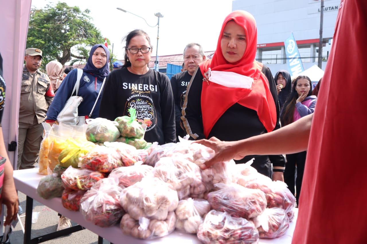 Pemkot Bandar Lampung Gelar Gerakan Pangan Murah