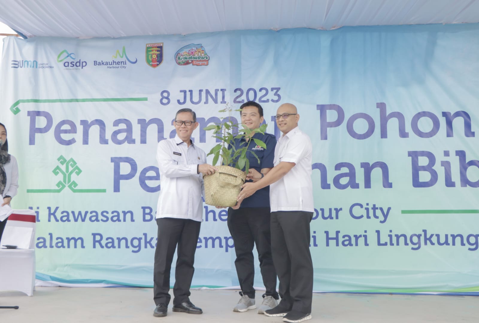 Pemprov Lampung Gelar Peringatan Hari Lingkungan Hidup Sedunia di Kawasan Bakauheni Harbour City