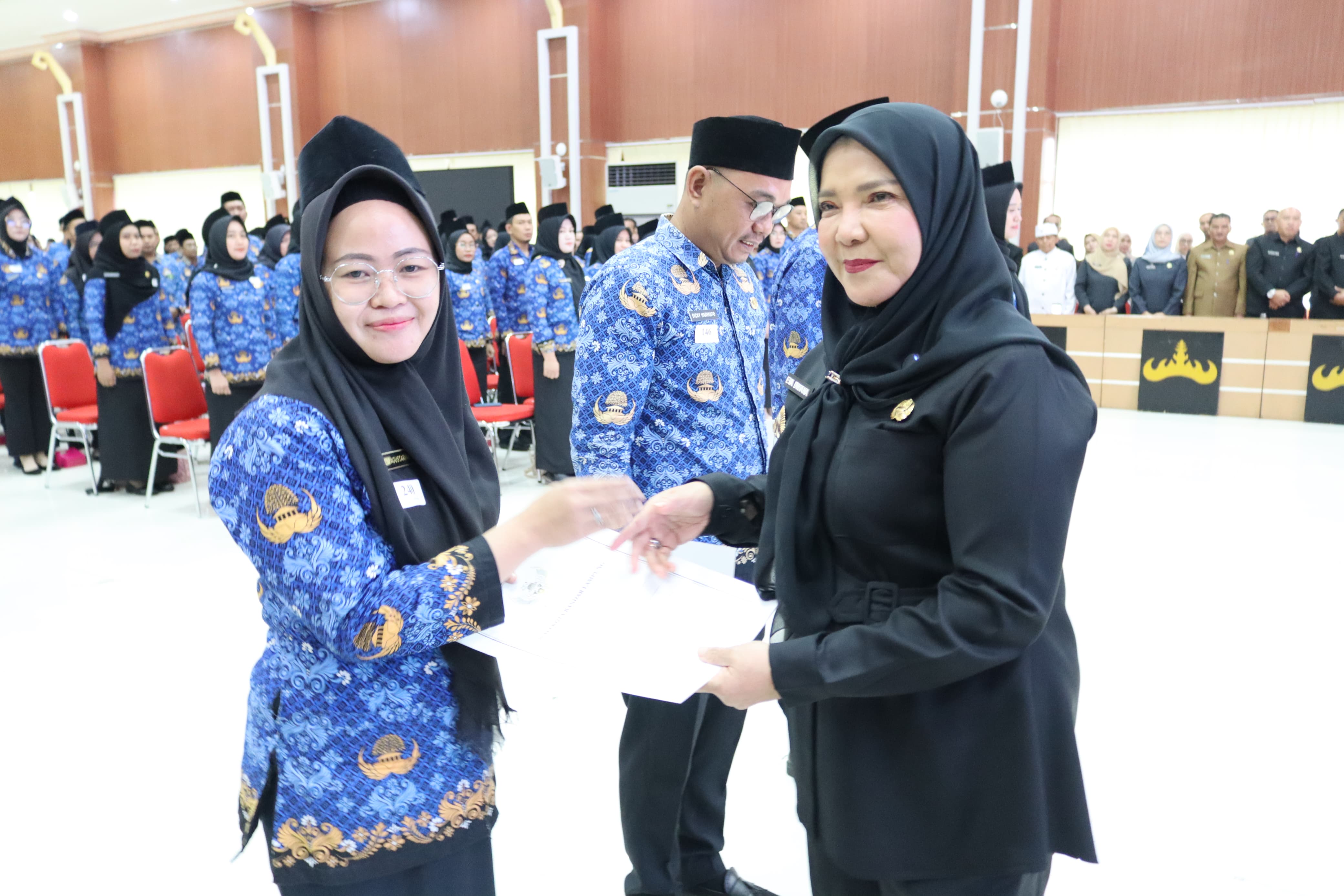 266 PPPK Terima SK, Walikota Eva Minta Jaga Integritas dan Profesionalisme
