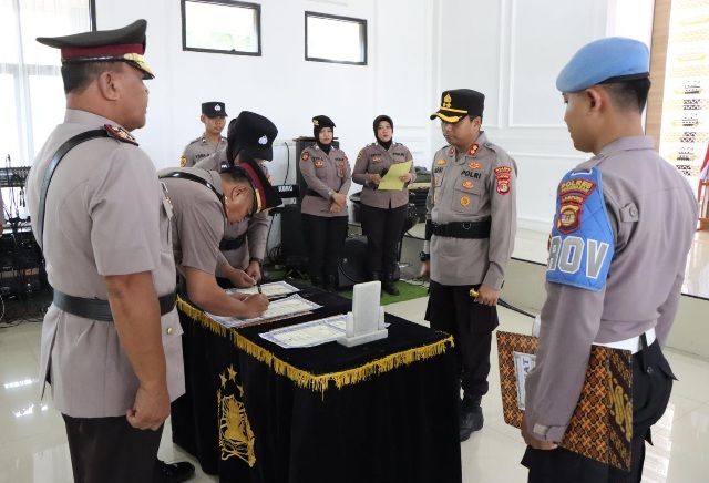 Rotasi Tiga Jabatan Utama di Polres Pesawaran, Polda Lampung Tekankan Pelayanan Prima dan Inovasi