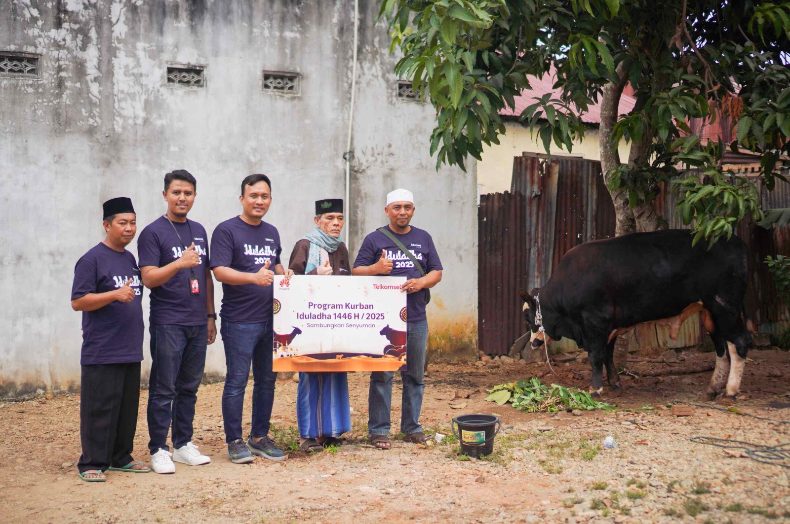 Telkomsel Bagikan Hewan Kurban ke 600 Titik Lebih di Seluruh Indonesia