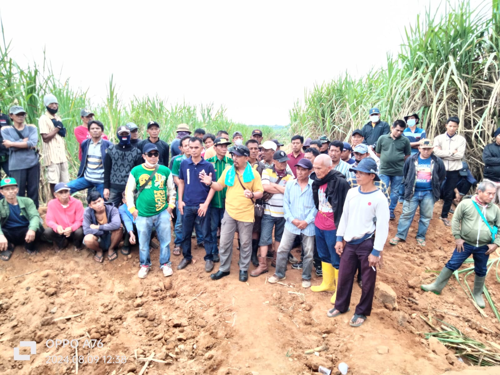 Rencana Penggarapan Di Lahan Sengketa Masyarakat Adat Panagan Ratu Tertunda, Batas Waktu 30 Hari Ke Depan