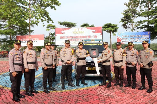 Polres Pesawaran Gelar Launching Pamapta, Wujudkan Pelayanan Polri Presisi yang Responsif dan Humanis