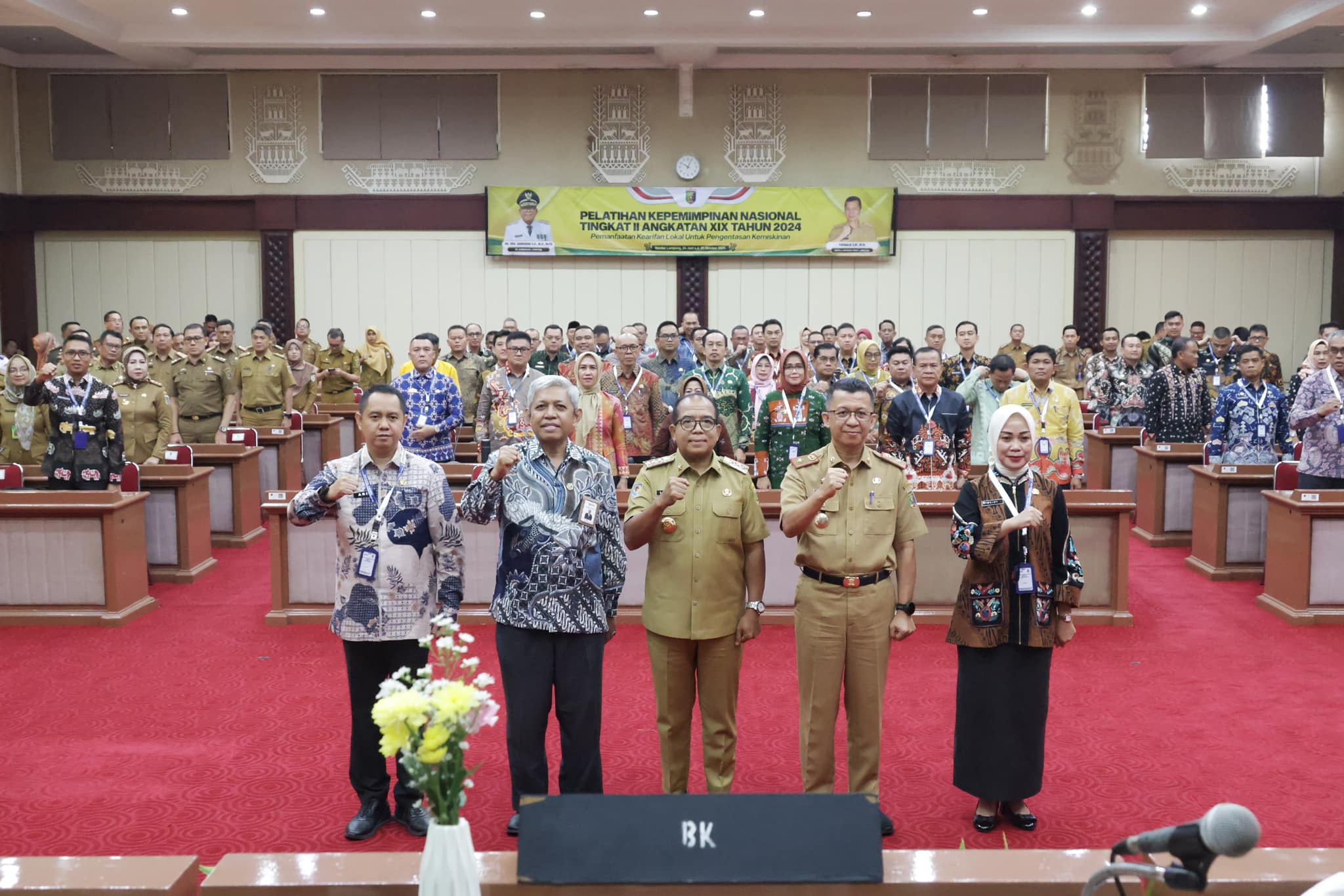 PKN Tingkat II Angkatan XIX Provinsi Lampung Digelar Hingga 25 Oktober 2024