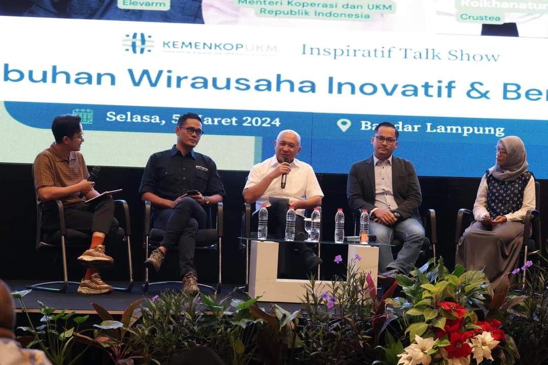 Provinsi Lampung Pertama di Indonesia  Penyelenggaraan Workshop Kewirausahaan Terpadu 2024