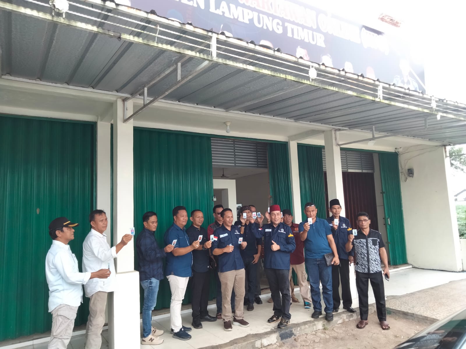 IWO Lamtim Gelar Rapat Pengurus Sekaligus Penyerahan KTA