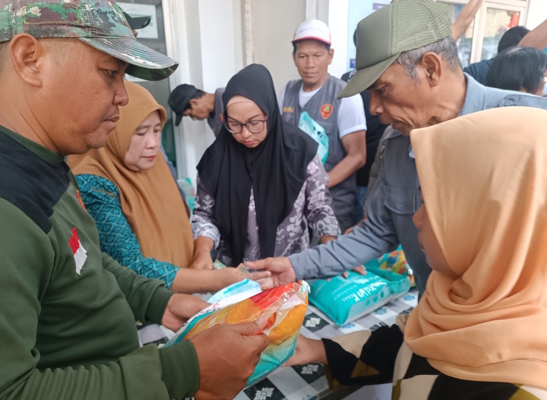 Pemkot Bandar Lampung Gelar Pasar Murah di Kecamatan Langkapura 