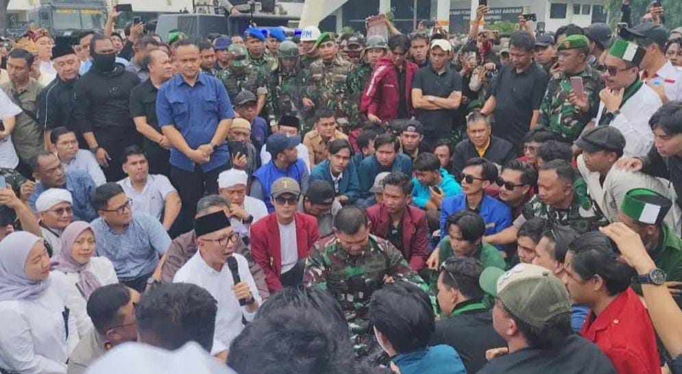 Geruduk DPRD Lampung, Mahasiswa dan Elemen Masyarakat Sampaikan 10 Tuntutan