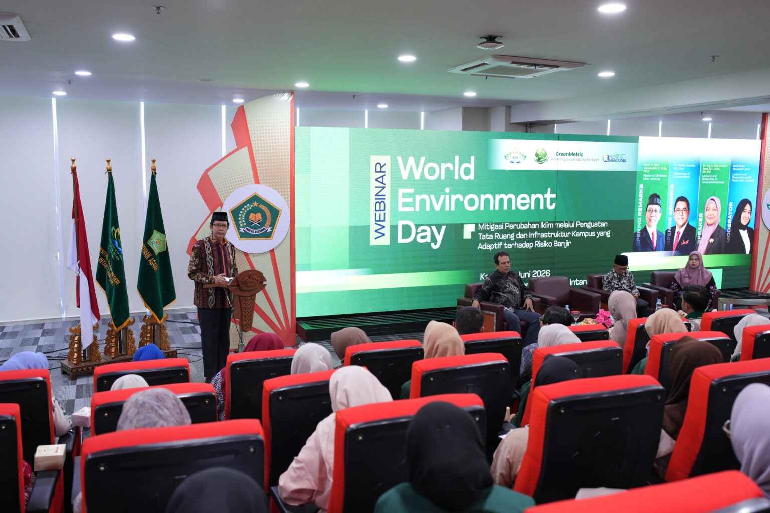 UIN RIL Gelar Webinar Hari Lingkungan Hidup Sedunia 2026, Bahas Kampus Adaptif terhadap Risiko Banjir