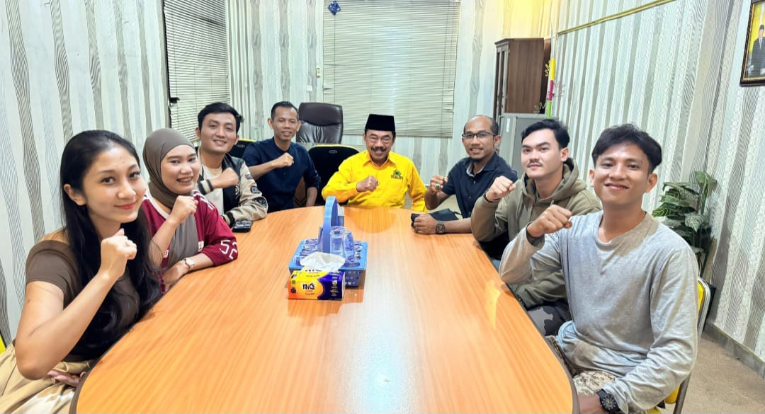 Ketua Harian DPD Partai Golkar Lampung Riza Mirhardi Lepas Keberangkatan Peserta Diklat PP AMPG