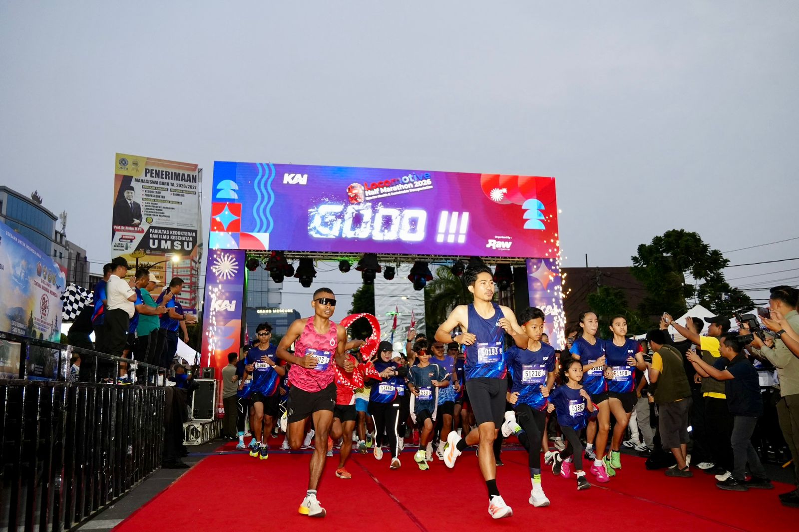 Locomotive Half Marathon 2026 Diramaikan 3.000 Peserta