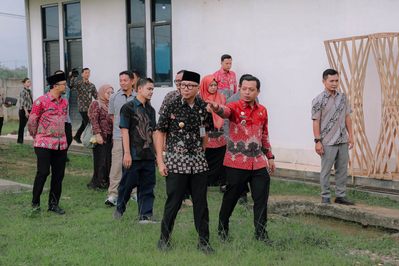 Gubernur Lampung Dorong Hilirisasi Singkong Saat Tinjau Sentra Mocaf di Pringsewu