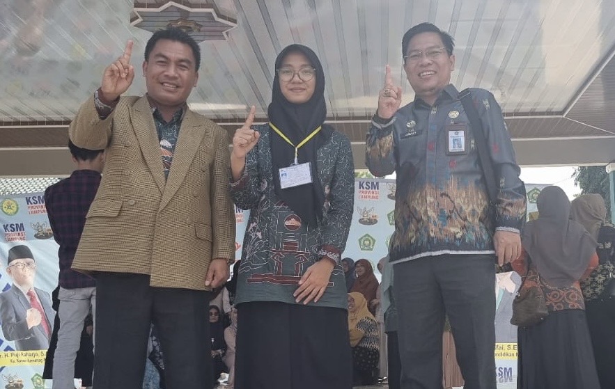 Siswi MAN 1 Pesawaran Wakili Lampung Maju KSM Tingkat Nasional