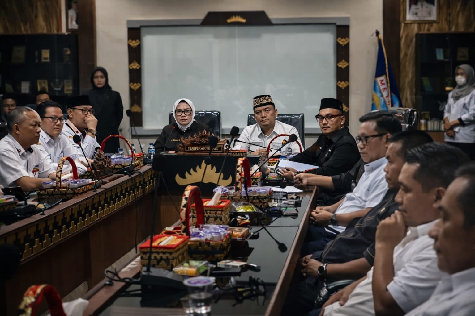 Rapat Evaluasi Metro Tertutup, Media Diminta Keluar