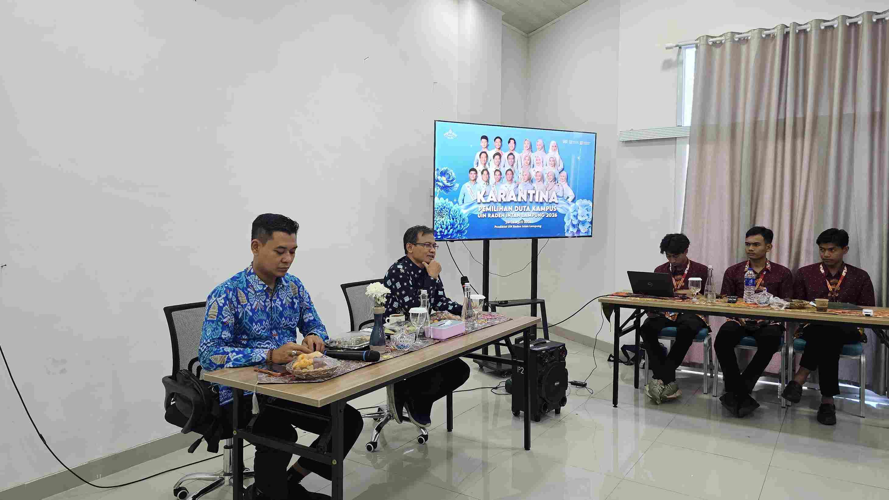 WR III UIN RIL Tekankan Calon Duta Kampus Perkuat Karakter Intelektual, Spiritual, dan Integritas