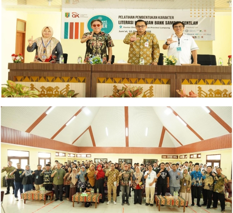 OJK Dorong Literasi Keuangan Berbasis Lingkungan Melalui Program Bank Sampah Sekolah di Bandar Lampung