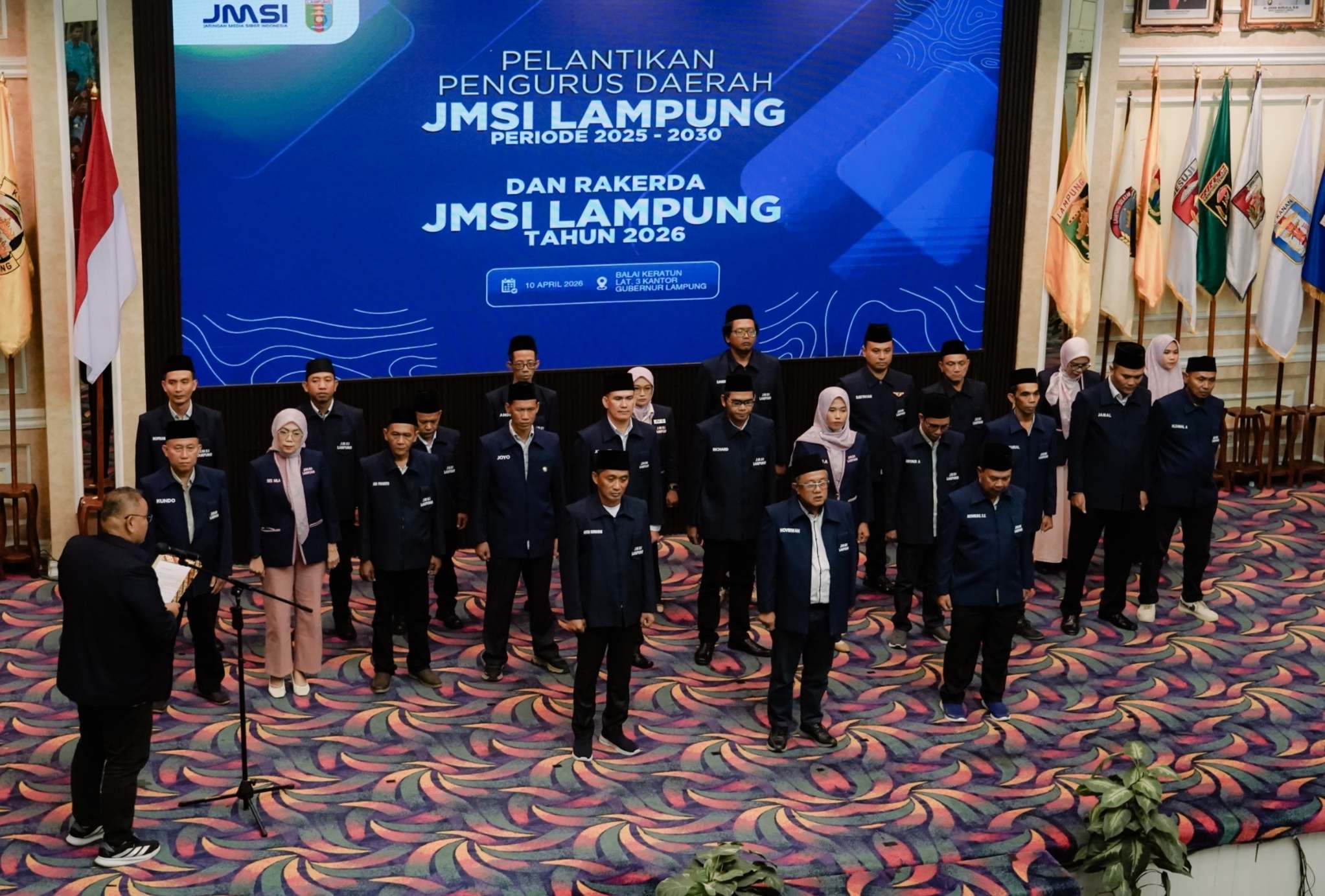 JMSI Lampung Resmi Dilantik, Siap Hadapi Tantangan Digitalisasi Hingga AI