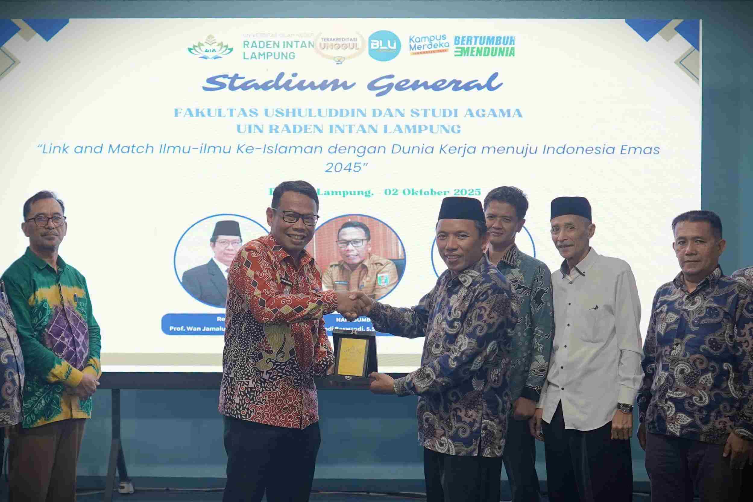Stadium General FUSA UIN RIL Bahas Link and Match Ilmu Keislaman dengan Dunia Kerja