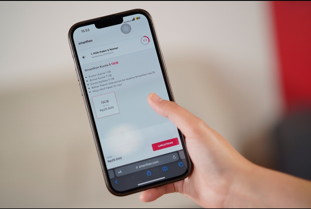 Pakai eSIM Smartfren Mulai Rp25 Ribu-an, Nikmati Kuota Besar Full 24 Jam