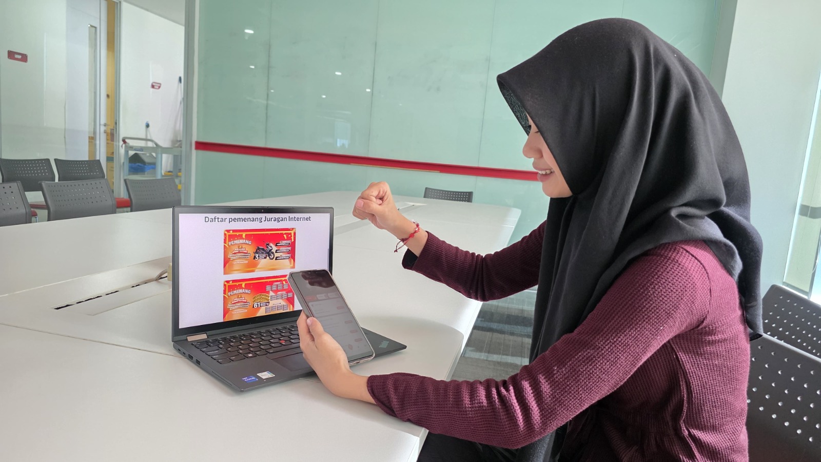 Telkomsel Umumkan Pemenang Program Juragan Internet di Area Sumatera