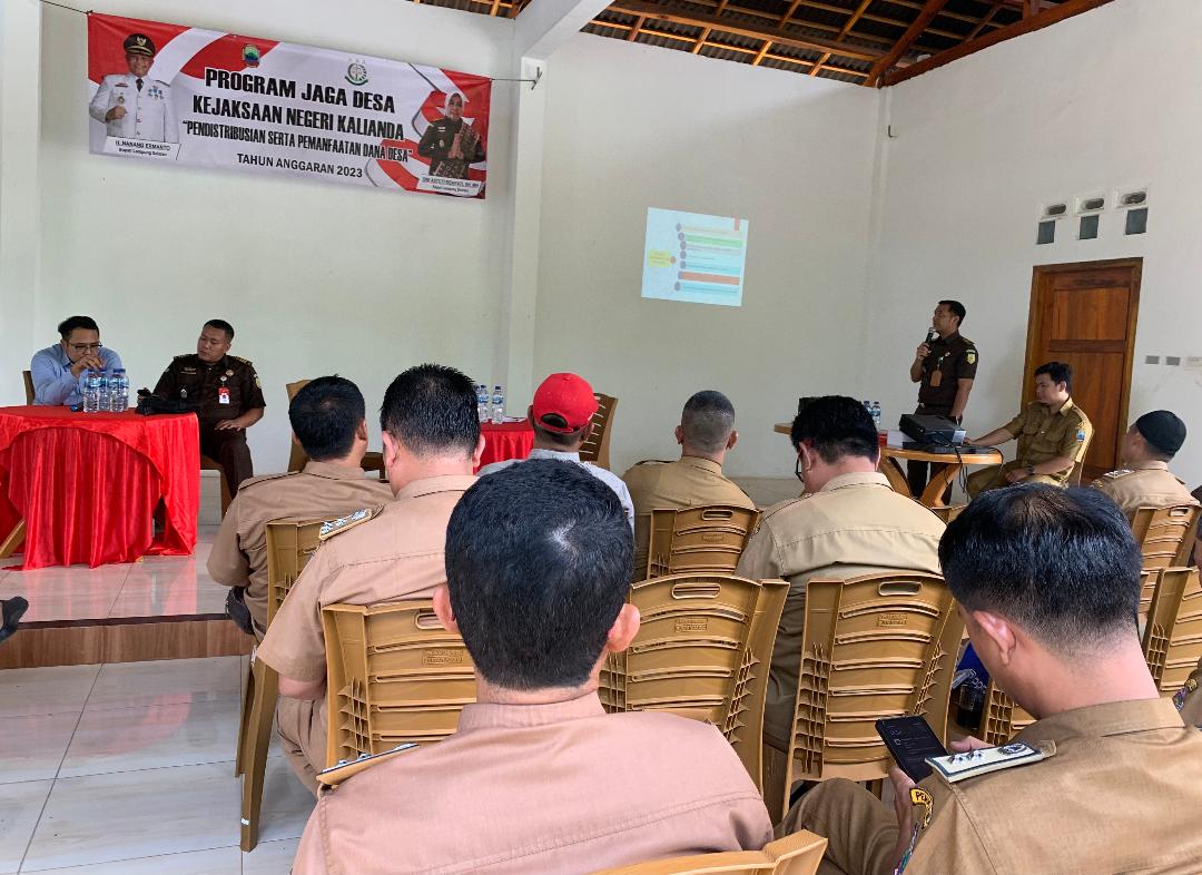 Program Jaksa Jaga Desa,  Bekal Kades Terhindar Jerat Hukum 