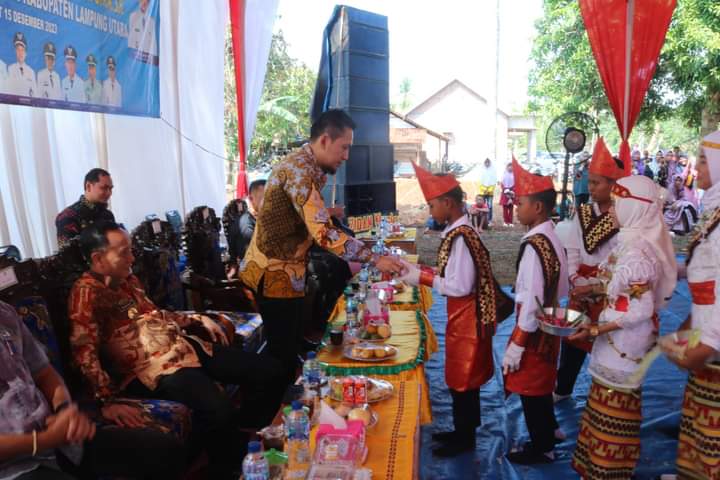 Ardian Saputra, SH  Bersilaturahmi Dengan Masyarakat Desa Galih Rejo