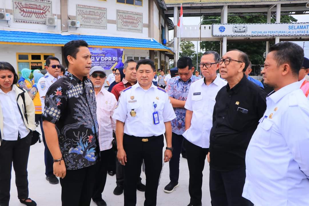 Komisi V DPR RI Tinjau Infrastruktur dan Transportasi di Provinsi Lampung