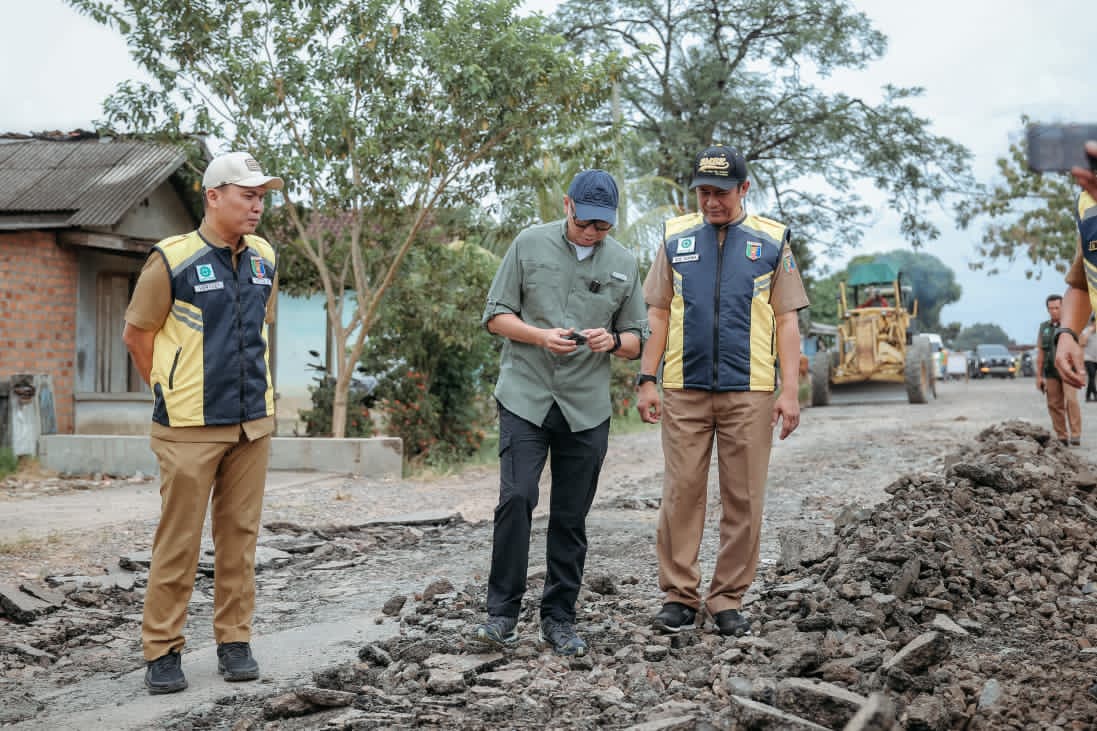 Pemprov Lampung Kebut Jalan Ruas Gunung Batin–Daya Murni Lamteng