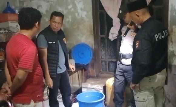 Operasi Pekat Krakatau, Polisi Sita Tuak Puluhan Liter di Metro Utara