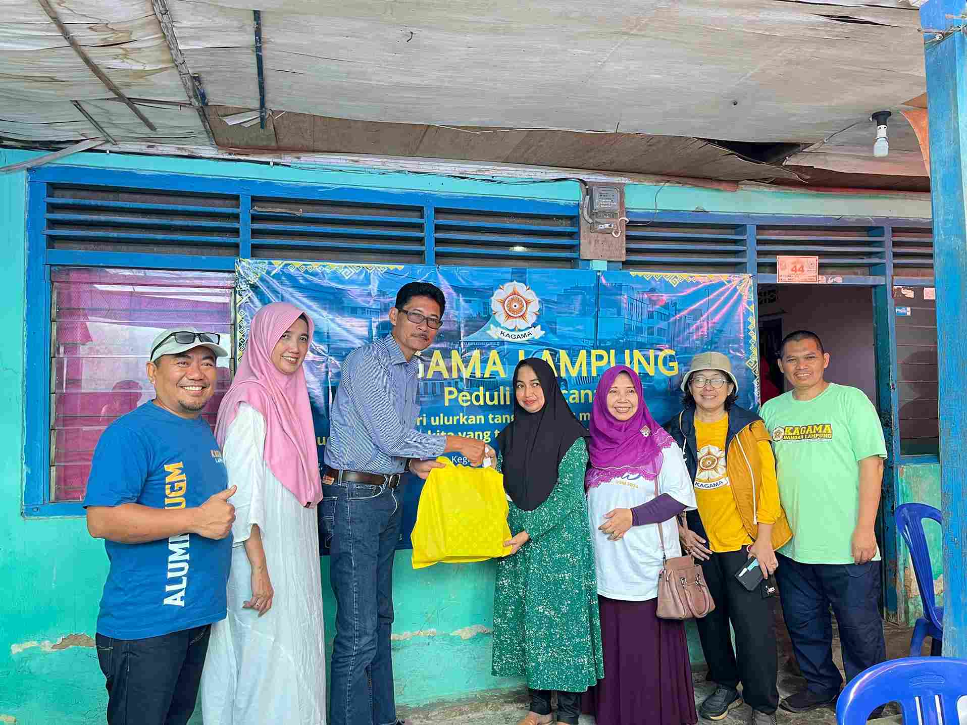 KAGAMA Lampung Gelar Bakti Sosial untuk Korban Banjir di Kota Karang