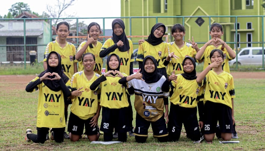 Klub Sepak Bola Asal Metro Kirim 6 Pemain Putri Ikut Seleksi Hydroplus di Palembang