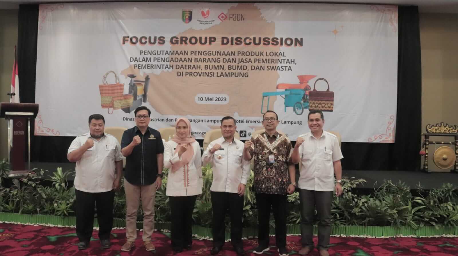 Asisten Administrasi Umum Buka FGD Pengutamaan Penggunaan Produk Lokal di Provinsi Lampung