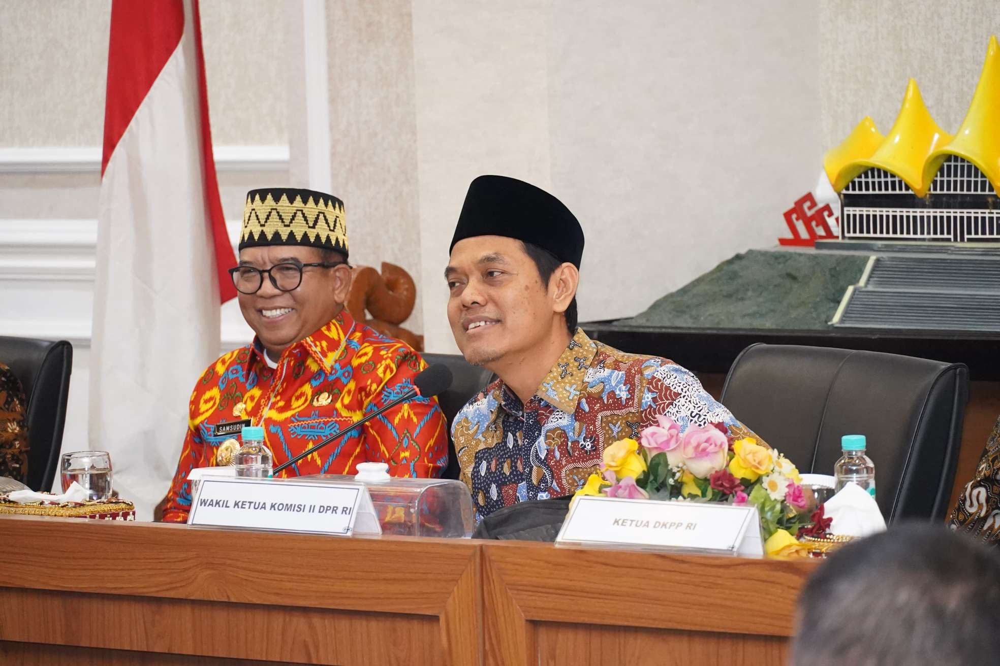 Pj Gubernur Lampung Samsudin Terima Kunker Komisi II DPR RI