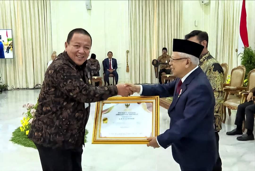 Gubernur Arinal Djunaidi Raih Penghargaan Adhikarya Nararya Pembangunan Pertanian