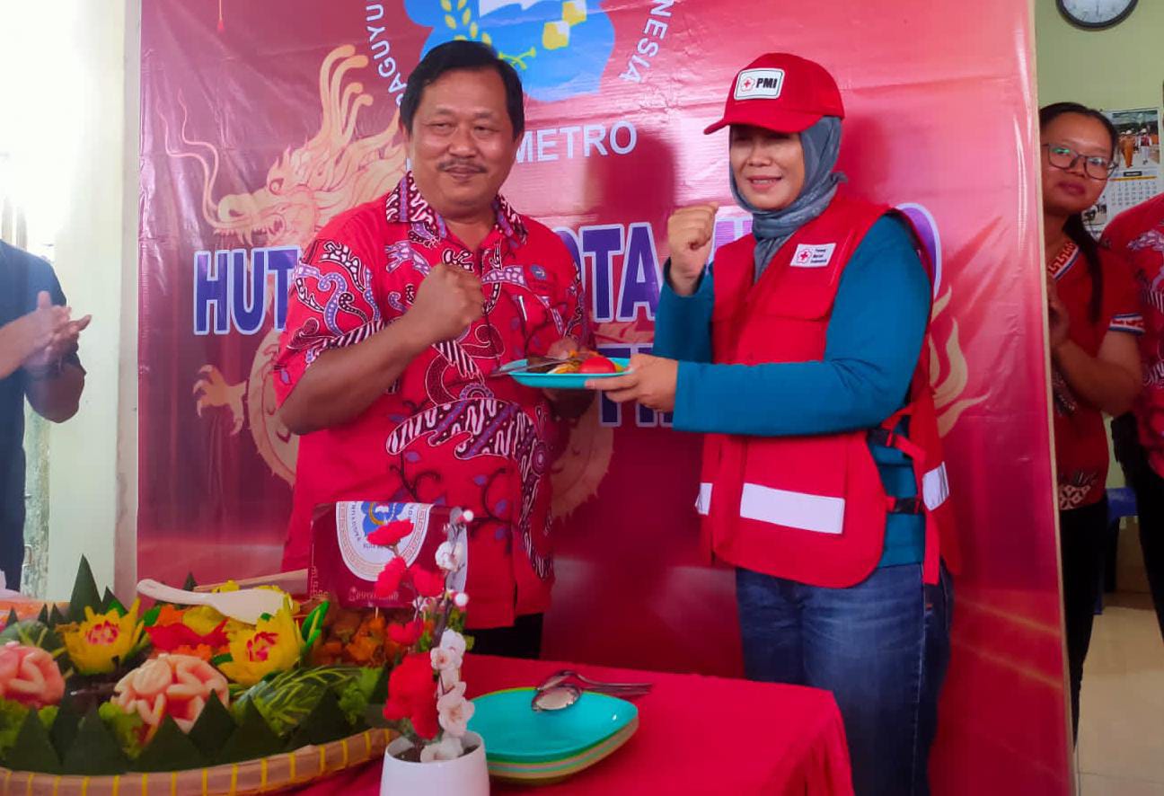 HUT ke-10, PSMTI Gandeng PMI Kota Metro Gelar Aksi Sosial Donor Darah