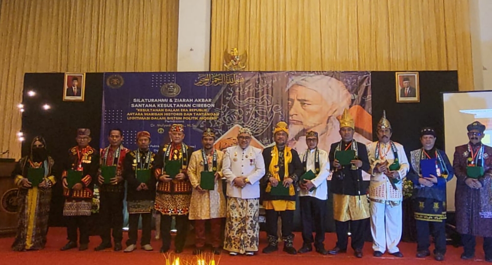 Beberapa Tokoh Adat Lampung Hadiri Undangan  Keraton Kasepuhan Kesultanan Cirebon 