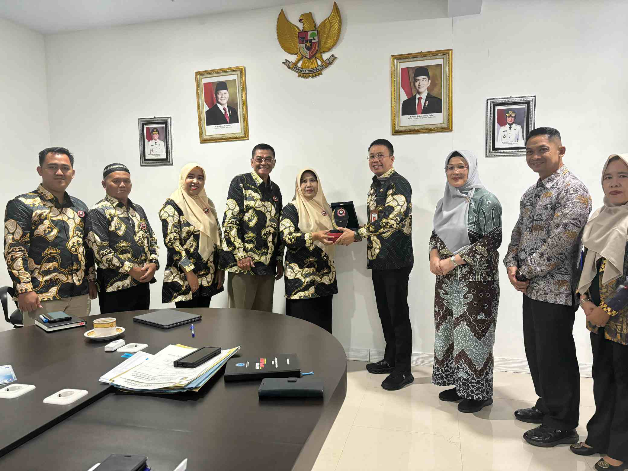 Silaturrahmi ke Dinas Perpustakaan, Forum Literasi Lampung Siapkan Gebyar Literasi Nasional