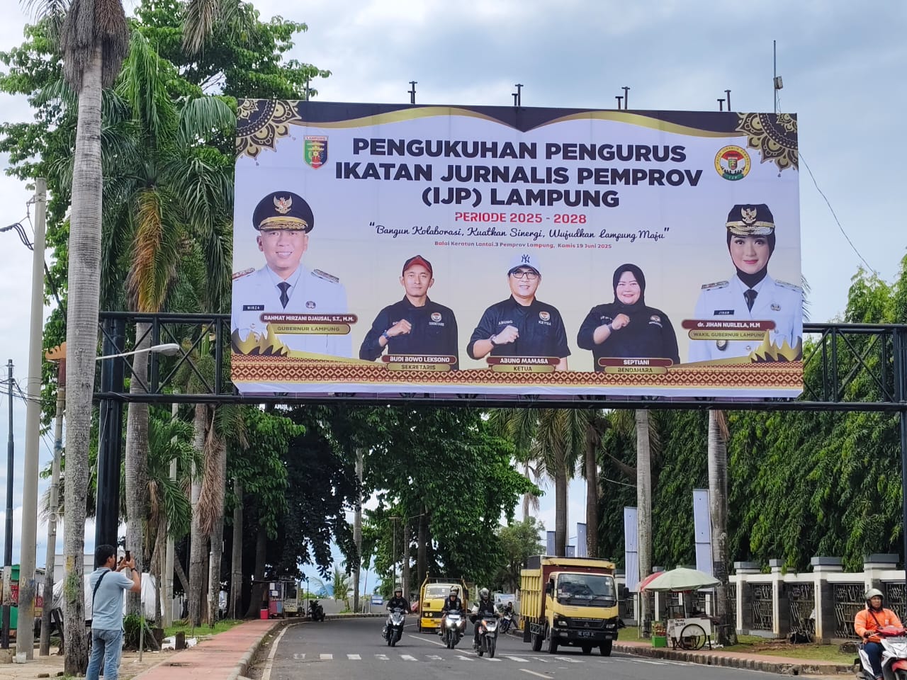 Besok Gubernur Mirza Kukuhkan Pengurus IJP Lampung Periode 2025-2028