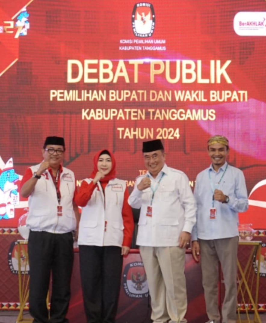 KPU Tanggamus Putuskan Tak Ada Debat Publik Kedua