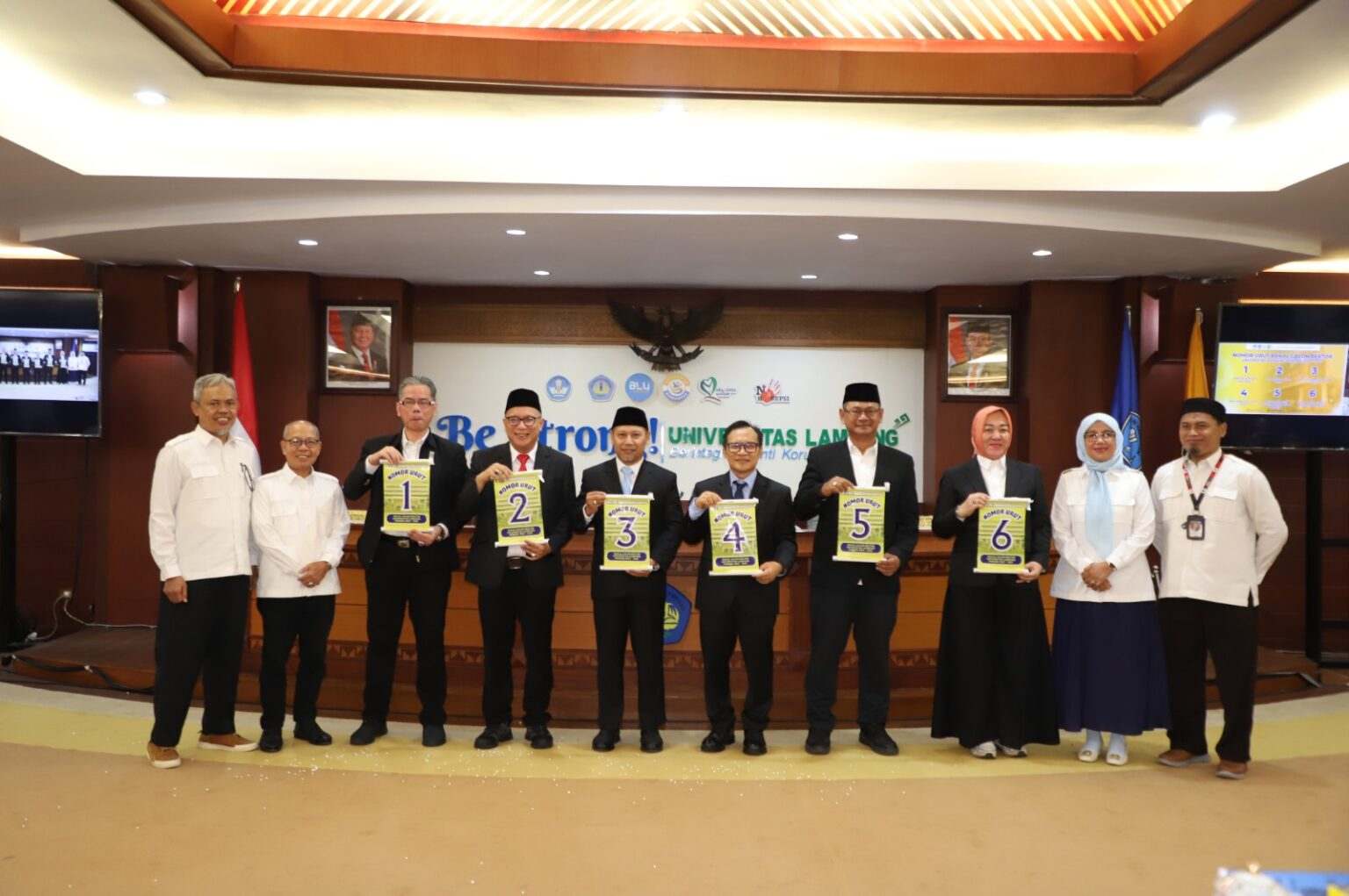 Unila Gelar Pengundian Nomor Urut Calon Rektor Periode 2027 – 2031
