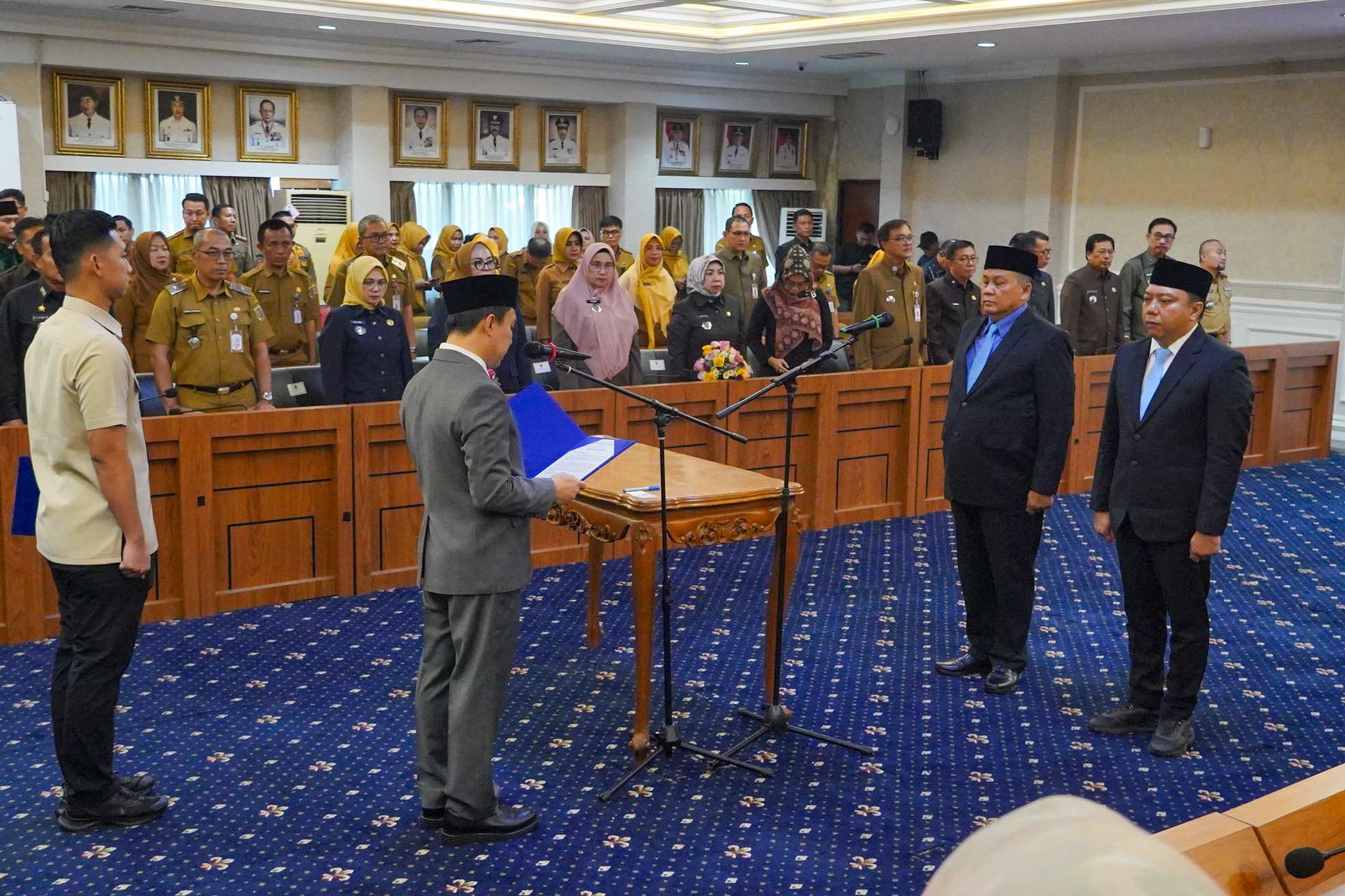 Gadriyanto Abung Jabat Kasatpol PP, Lukman Pura Kembali Pimpin RSUD Abdul Moeloek 