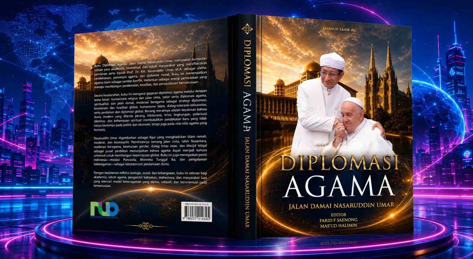 Buku Jalan Damai Nasaruddin Umar Diluncurkan, Rektor UIN RIL Angkat Spiritualitas Tanpa Sekat Agama