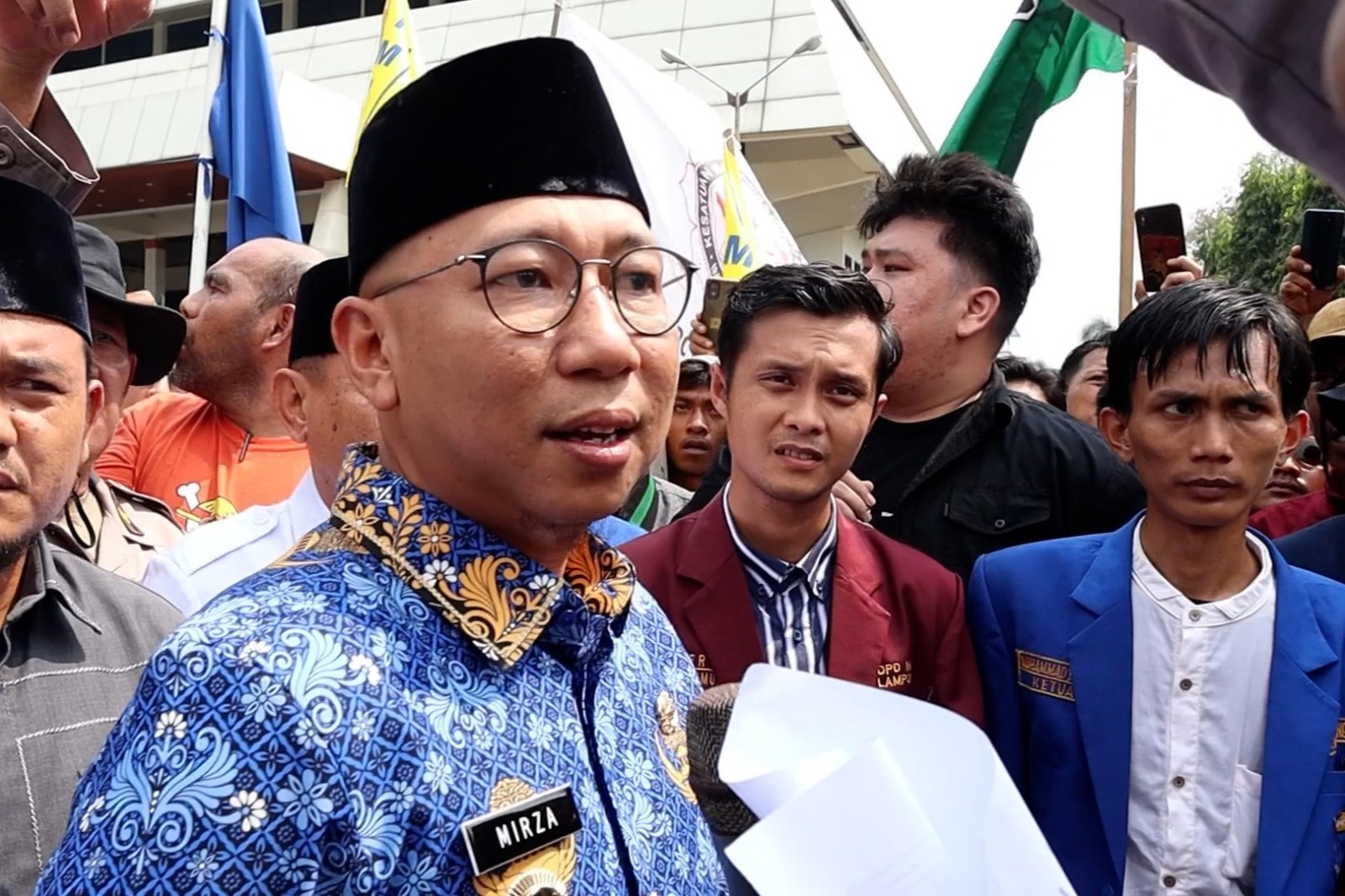 Gubernur Lampung Temui Pendemo, Ajak Dialog Petani Cari Solusi Terbaik