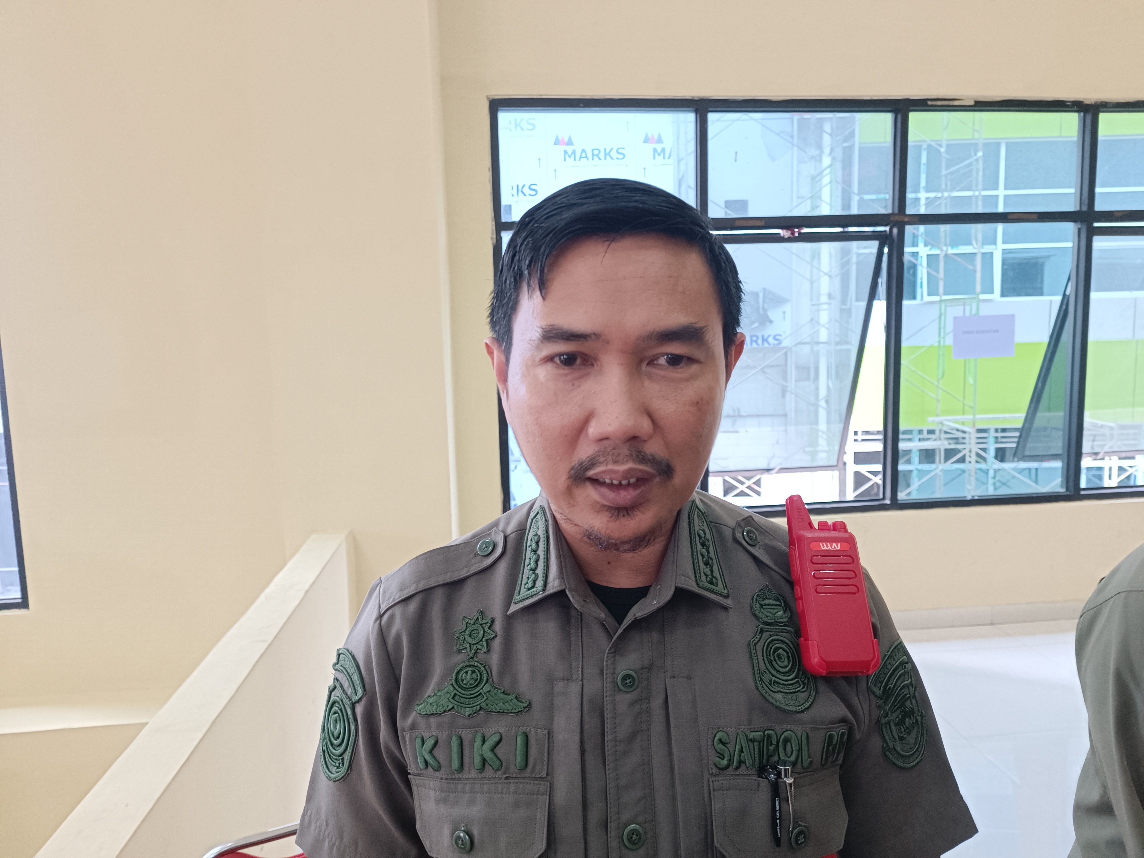Perbaiki Fungsi Trotoar dan Drainase, Pol PP Kota Bandar Lampung Tertibkan 30 Lapak PKL